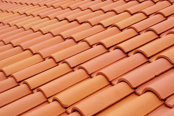 Новая крыша с керамической плиткой Лицензионные Стоковые Фото