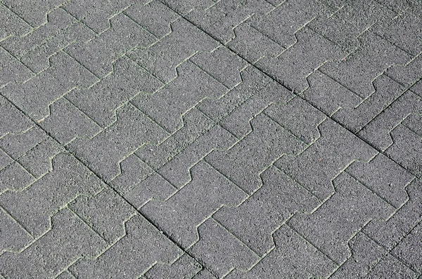Rubber tiles on floor closeup — Stock Photo, Image