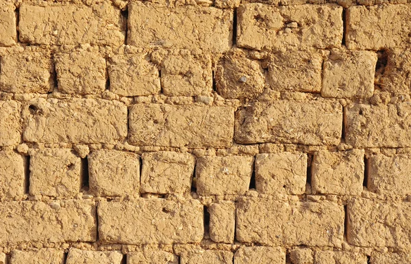 Old adobe wall closeup — Stock Photo, Image