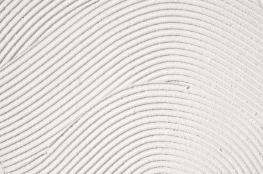 Beyaz dekoratif kabartma sıva duvar