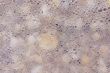 Dalga deniz köpük closeup ile 