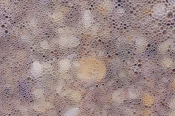 Dalga deniz köpük closeup ile — Stok fotoğraf