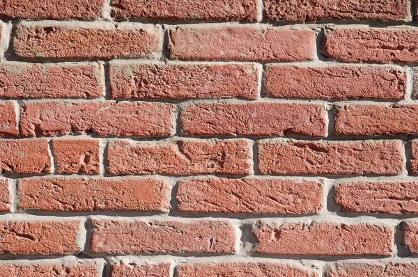 Pared de ladrillos rojos — Foto de Stock