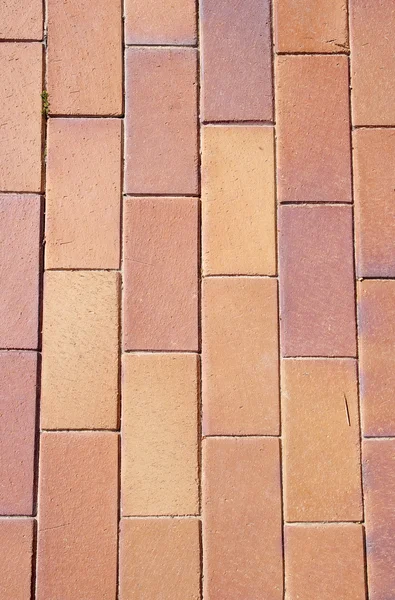 Carreaux de céramique marron dans la rue — Photo