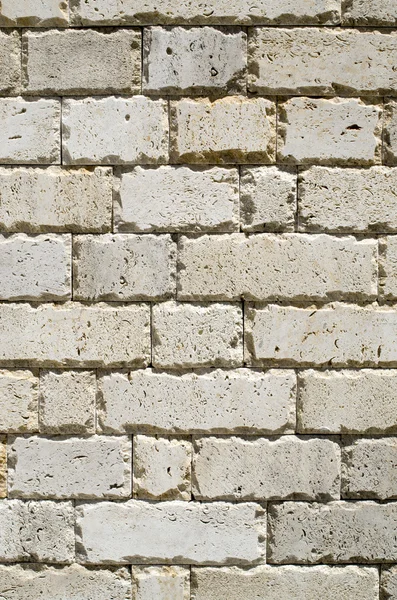 Nuevas placas de revestimiento de piedra en la pared — Foto de Stock