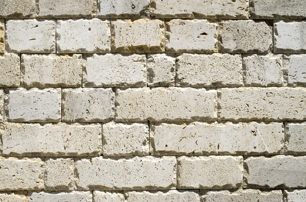 Nuevas placas de revestimiento de piedra en la pared — Foto de Stock