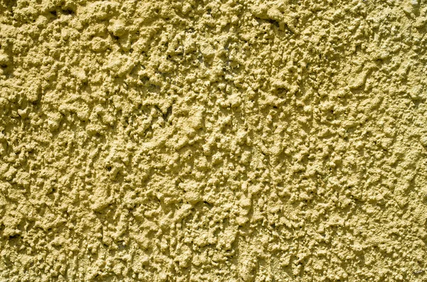 Dekoratif sarı kabartma sıva duvar — Stok fotoğraf