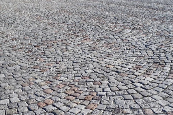 Granitpflaster eines Stadtplatzes — Stockfoto
