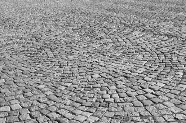 Pavers de granito de uma praça de cidade — Fotografia de Stock