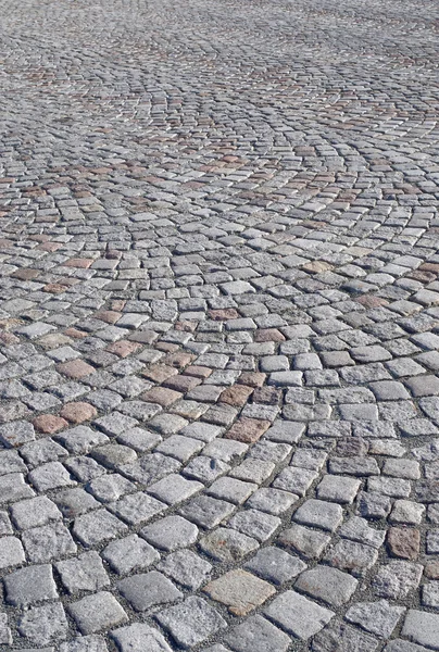 Pavimentazioni in granito di una piazza della città — Foto Stock