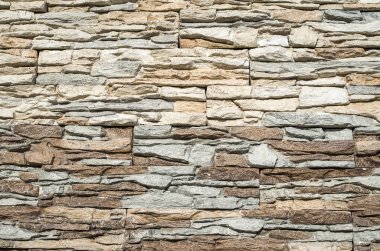 İki kabartma kaplama plaka taş duvar taklit yazın 