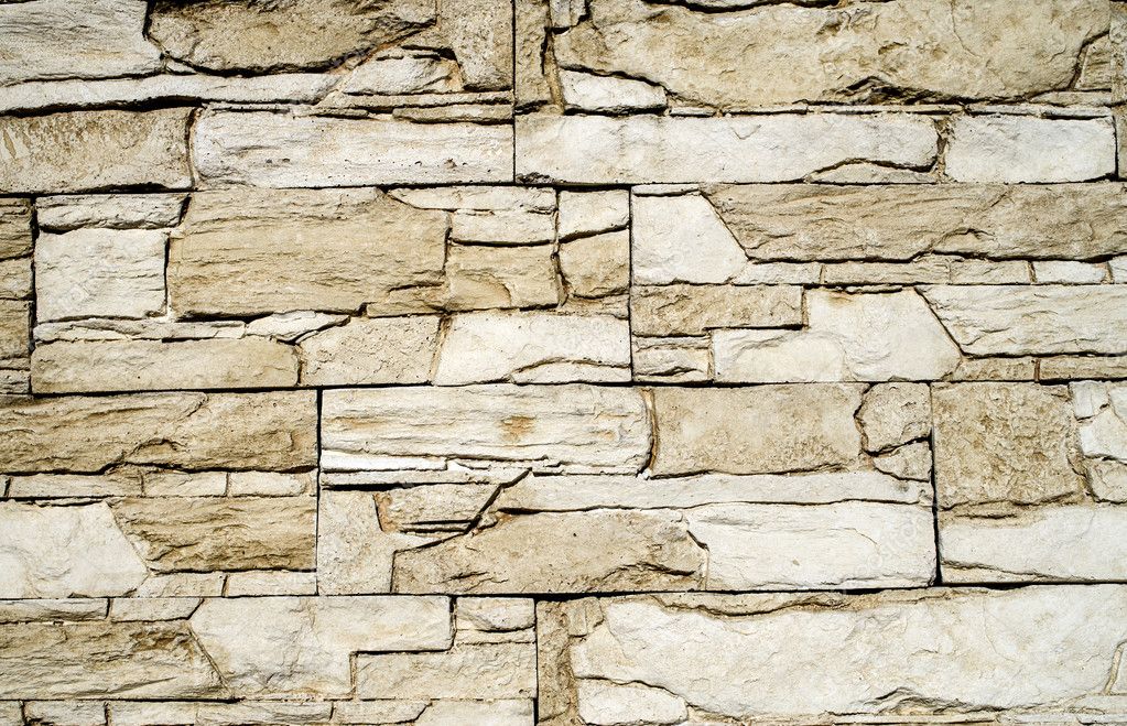 Losas de revestimiento en relieve decorativo imitando piedras en la