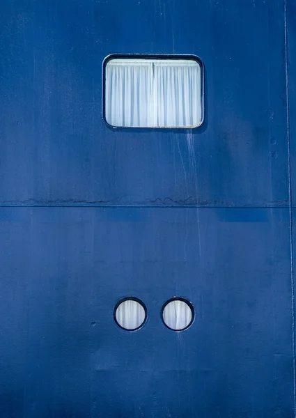 Vários iluminador de navio de cruzeiro closeup — Fotografia de Stock