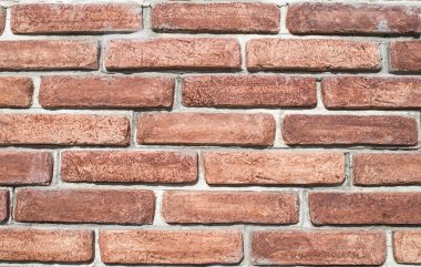 Dekoratif kabartma kaplama levhalar tuğla duvar taklit kapatın