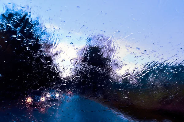 Bad Weather Driving — Stock Photo, Image