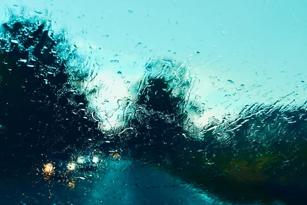 Schlechtwetterfahrt — Stockfoto