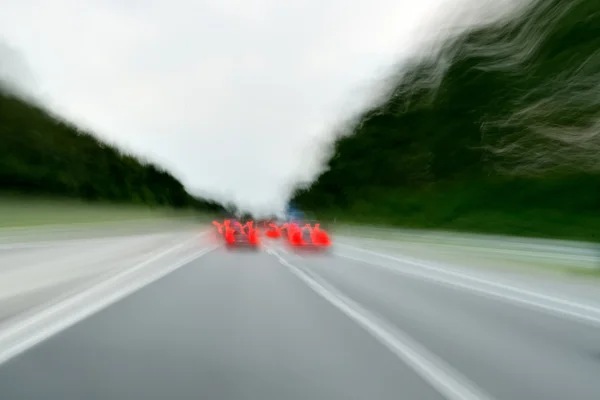 Condução perigosa — Fotografia de Stock