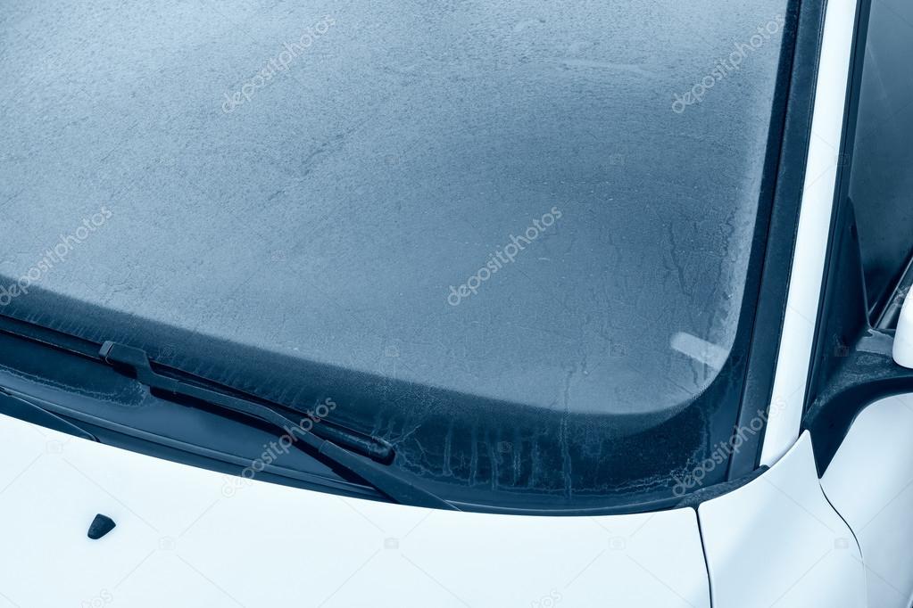 Winter Driving - Ice over Windshield