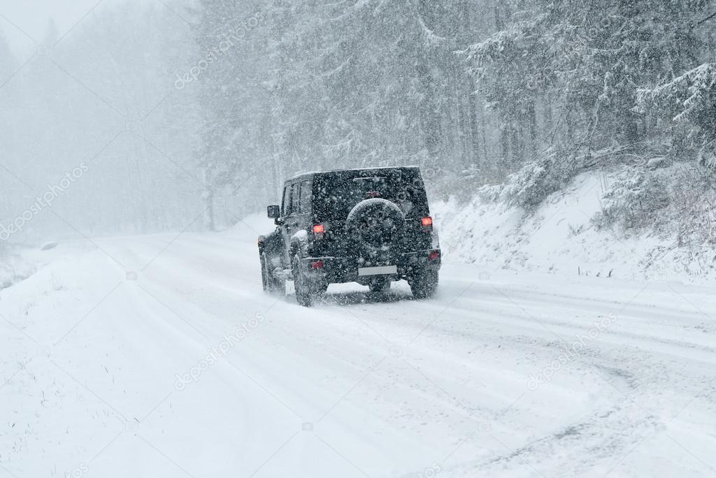 Winter Driving - Winter Road