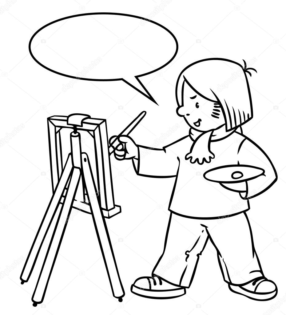 Ressam Şirin boyama kitabı Ressam Şirin boyama kitabı