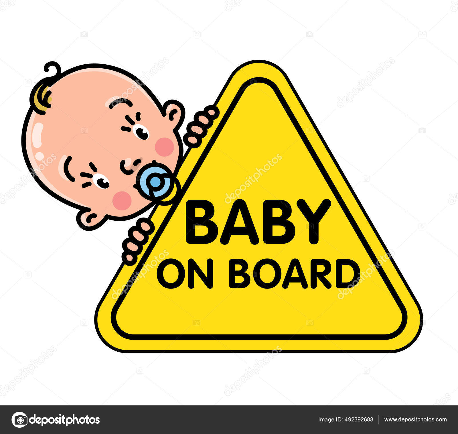 How did the baby on board sign come about