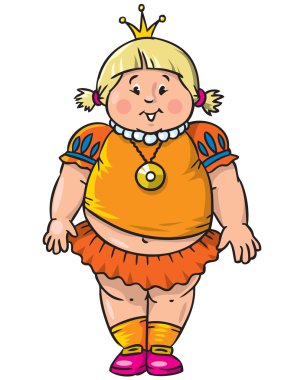 şişman küçük Prenses