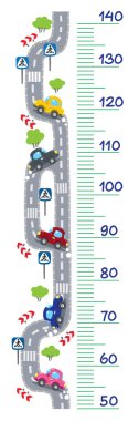 Road meter wall clipart
