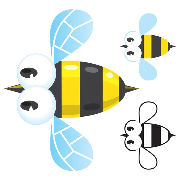 Legrační včela — Stockový vektor