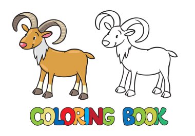 Küçük komik urial veya ram