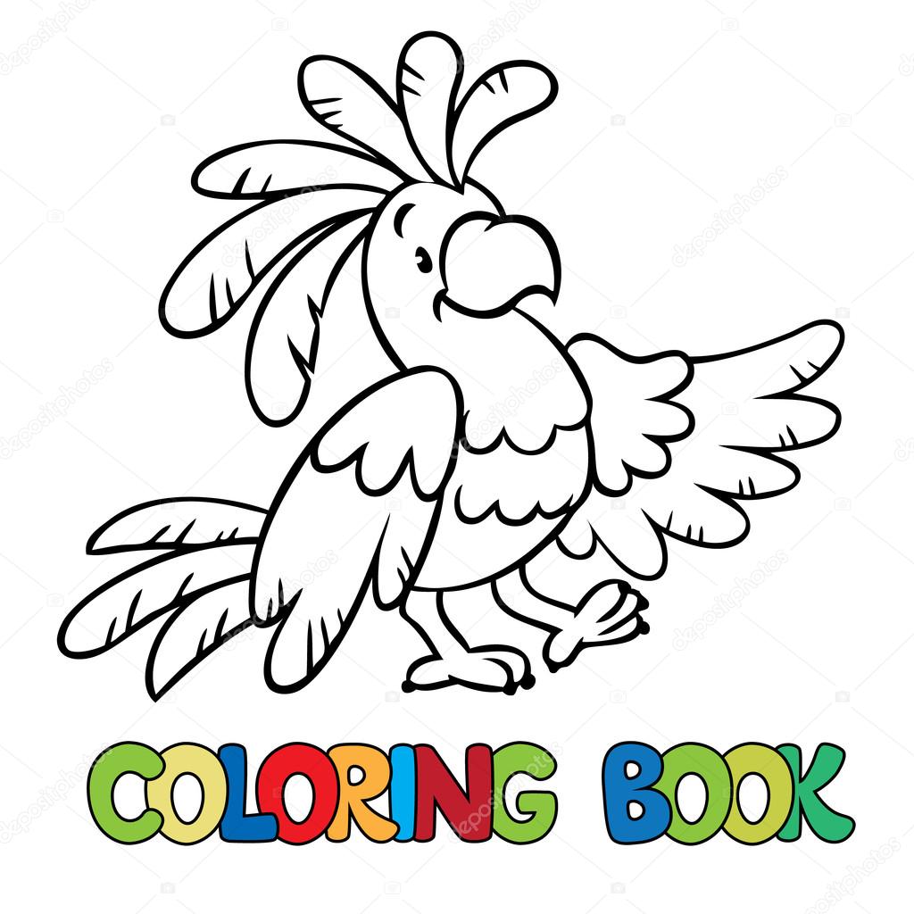 Imagenes De Pericos Para Colorear