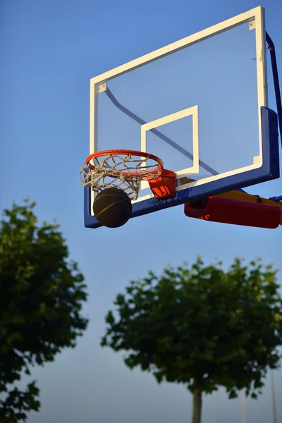 Basketballkorb-Park — Stockfoto