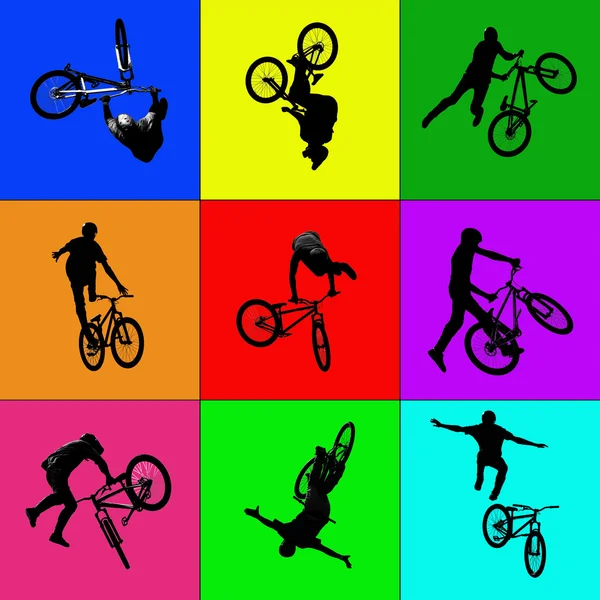 BMX ryttare — Stockfoto