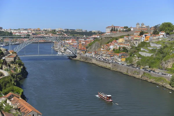 Pohled na město Porto — Stock fotografie