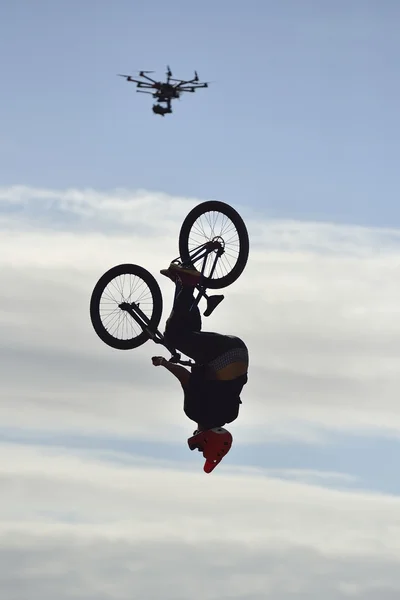 Competencia Bmx — Foto de Stock