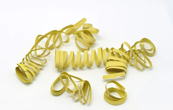 Serpentyny żółty — Zdjęcie stockowe