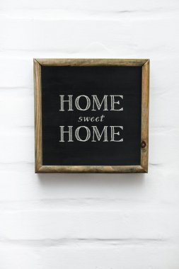 Çerçeve metin Home Sweet Home ile