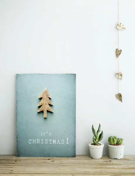 Motiverende diy poster Kerstmis — Stockfoto