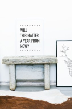 Hipster İskandinav tarzı oda iç