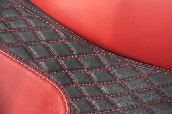 Red upholstery — Stock Photo, Image