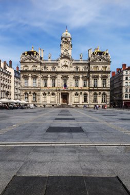 Lyon şehir Terreaux meydanda
