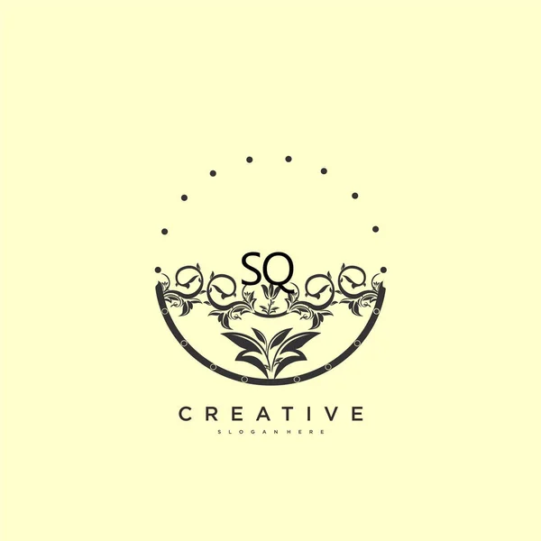 Beauty Vector Eerste Logo Handschrift Logo Art Design Van Eerste — Stockvector