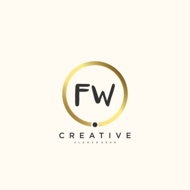 İlk imza, düğün, moda, mücevher, butik, çiçek ve botanik gibi yaratıcı şablona sahip ilk el yazısı logosu, el yazısı sanat tasarımı..