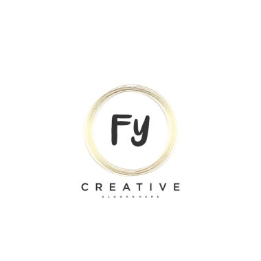 İlk imza, düğün, moda, mücevher, butik, çiçek ve botanik gibi yaratıcı şablona sahip ilk el yazısı logosu, el yazısı sanat tasarımı..