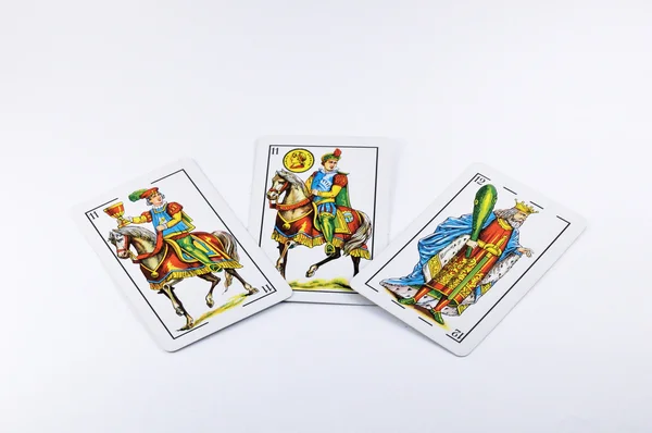 Spagnolo carte da gioco — Foto Stock