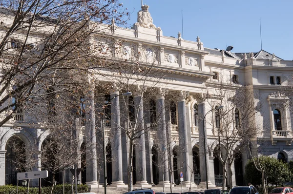 Madrid Stock Exchange — Stock Photo, Image