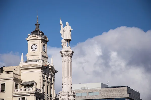 Sculpture Plaza Colon — Stock Photo, Image