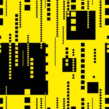Noktaların ve geometrik şekillerin kusursuz deseni