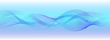 Boşluktaki çizgilerle oluşturulan şekiller. Yaratıcı neon renkler. Modern soyut arkaplan.