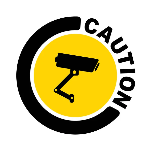 Security Camera Vector Icon — Stock Vector