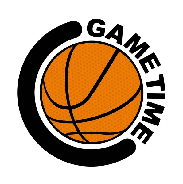 Game Time Font Design — Stock Vector